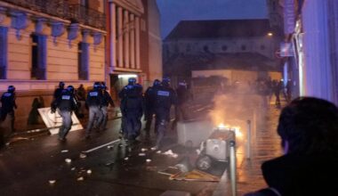 VIDÉO. Le policier frappe deux syndicalistes lors d'une manif à Rennes : prison avec sursis requise