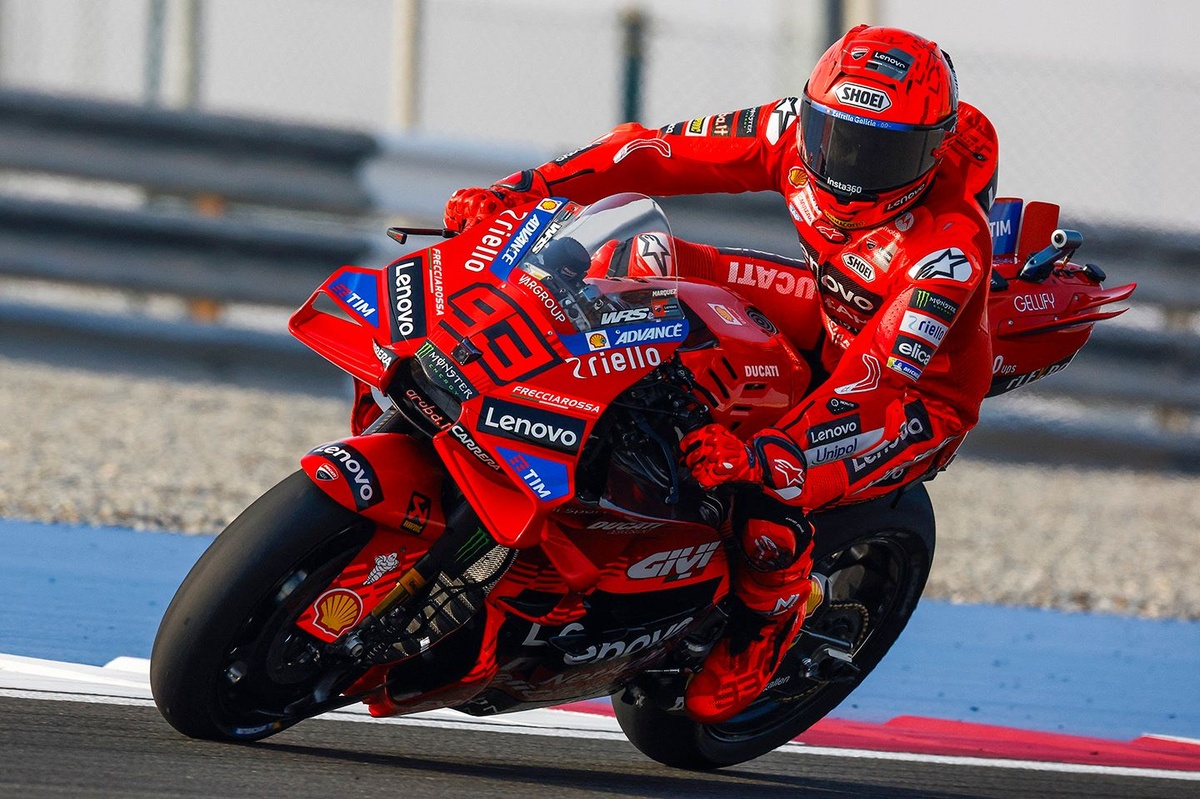 Marc Márquez frappe fort, Jorge Martín 20e pour son retour