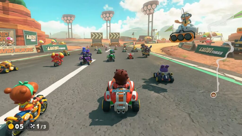Mario Kart World sur Switch 2.