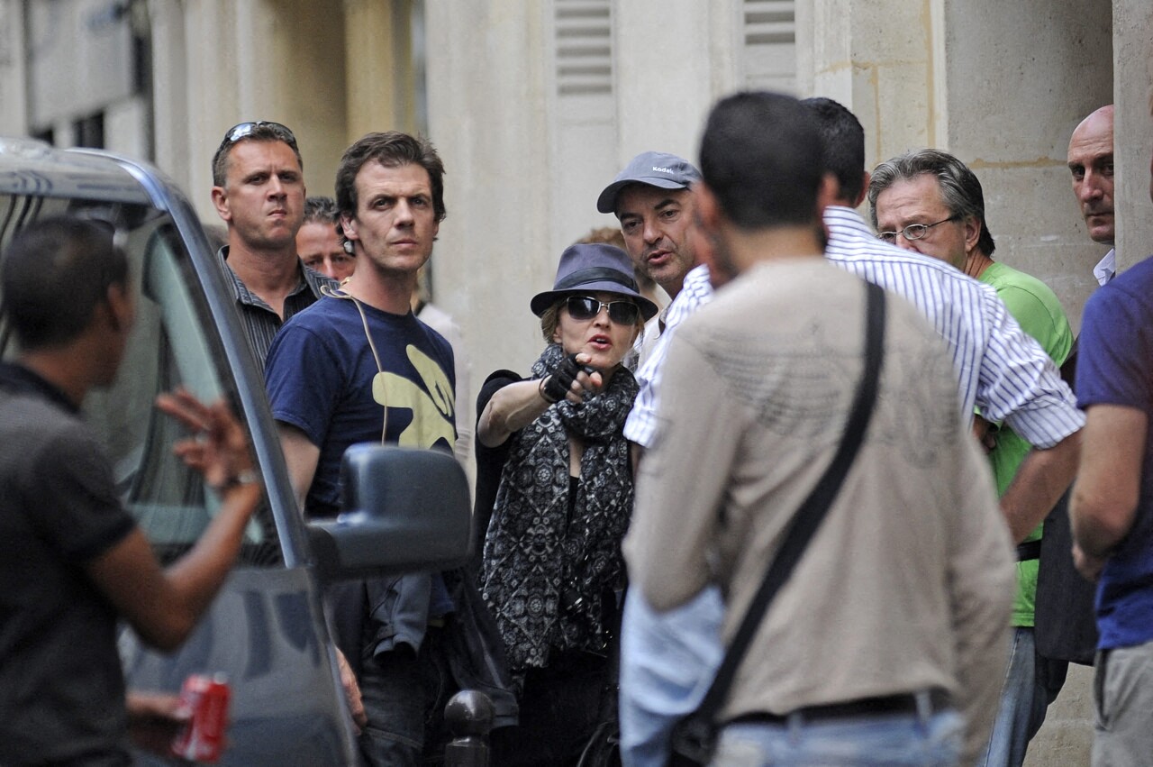 Madonna aperçue dans le centre-ville de Rennes