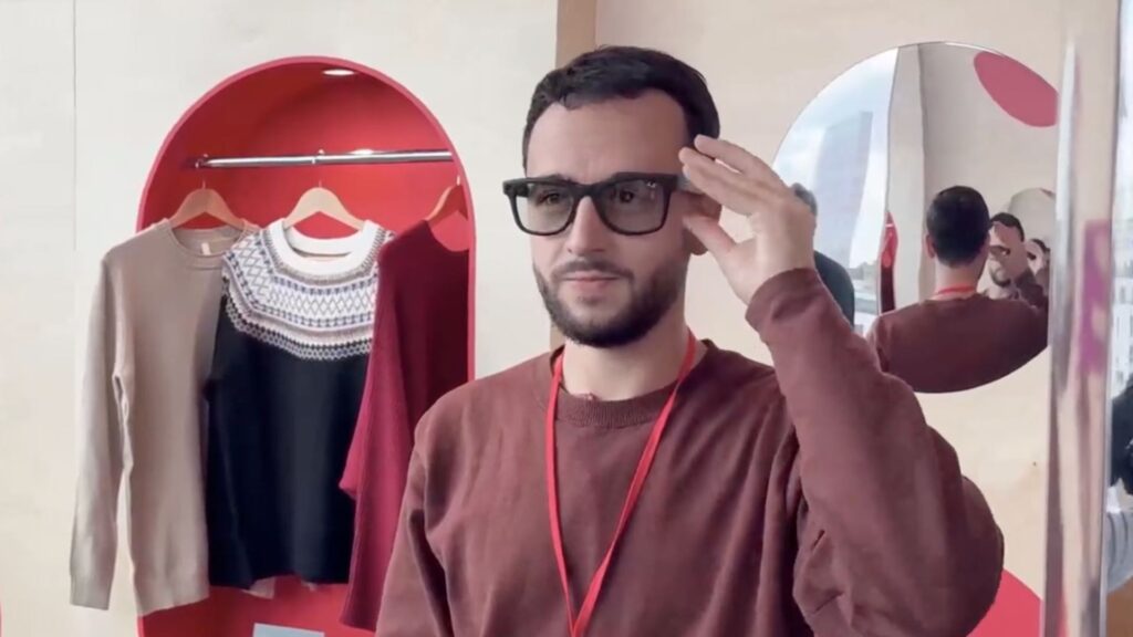 Un essai des lunettes Meta Ray-Ban. // Source : Numerama