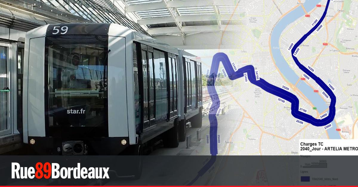Métro à Bordeaux : peu emballée, la Métropole poursuit les études sur le scénario nord