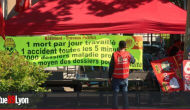 à Lyon, un rassemblement contre les morts au travail