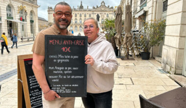 ce restaurant bien connu place Stanislas propose un menu "anti-crise" à seulement 10 euros