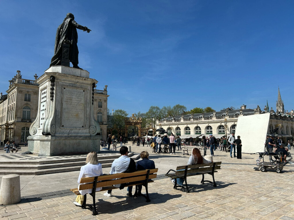 c'est quoi ce tournage TF1 qui a lieu place Stanislas ce jeudi ?