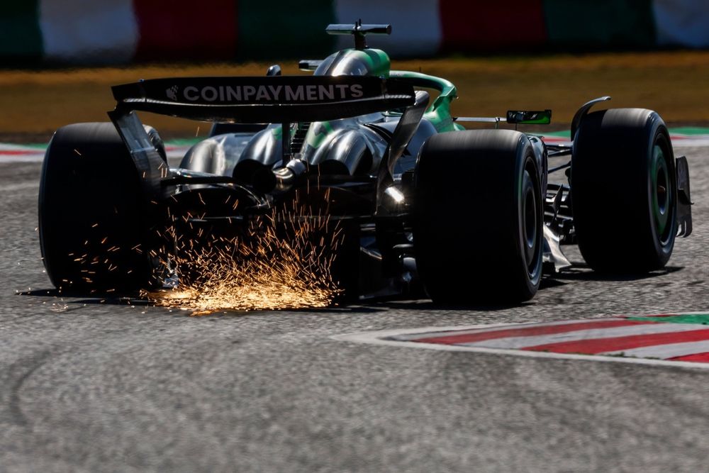Les étincelles ont mis le feu à Suzuka.