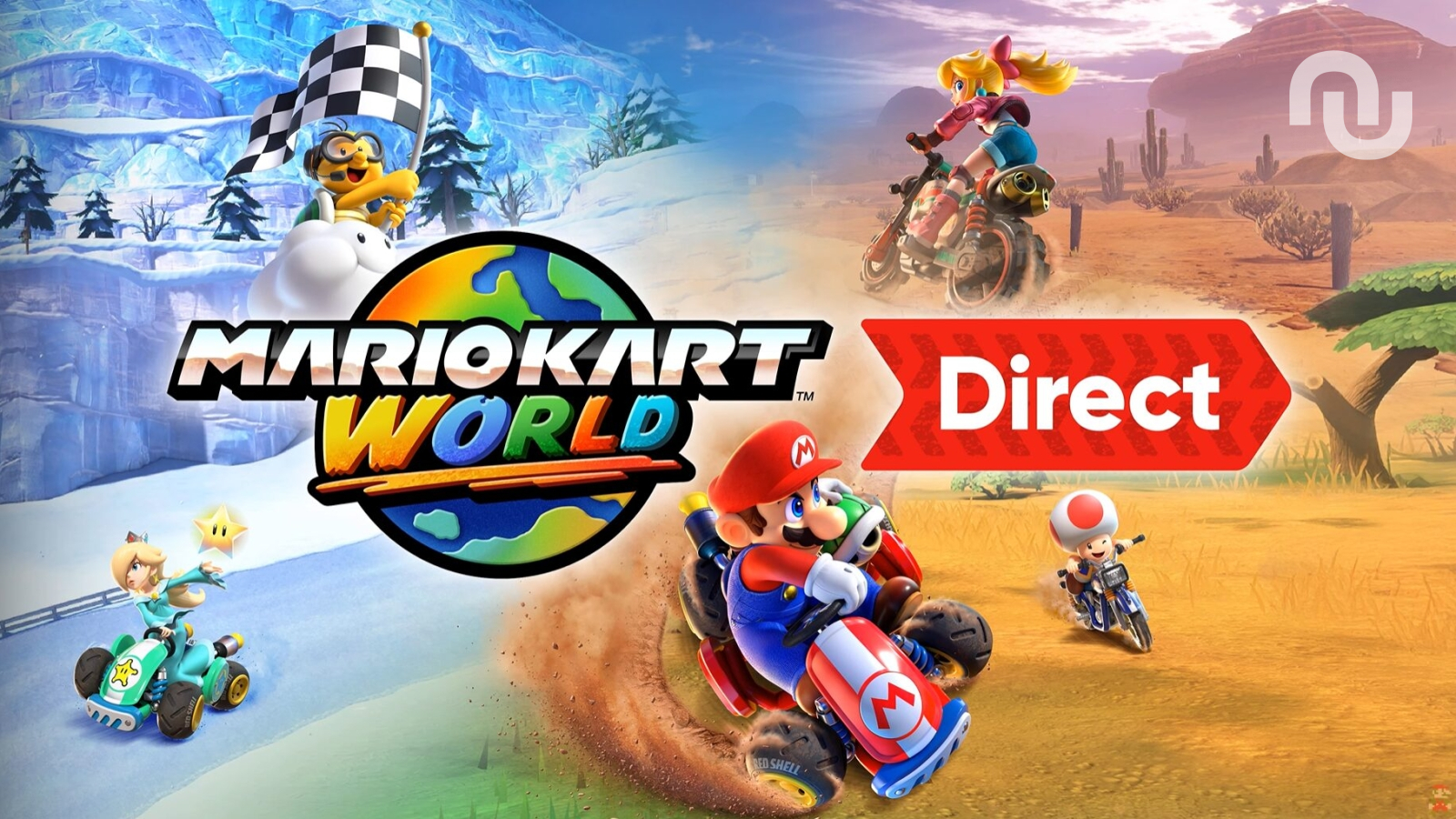 Mario Kart World : regardez le Nintendo Direct sur le jeu Switch 2