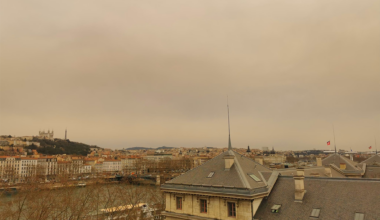 Météo à Lyon. Le sable du Sahara en approche dans le ciel, ce qui nous attend