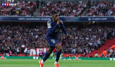 Le PSG s'impose sur la pelouse d'Arsenal et prend une option sur la finale de la Ligue des champions