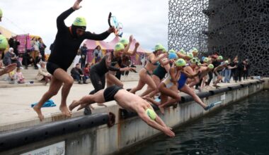 les Libres nageurs demandent un espace pour faire trempette au pied du Mucem