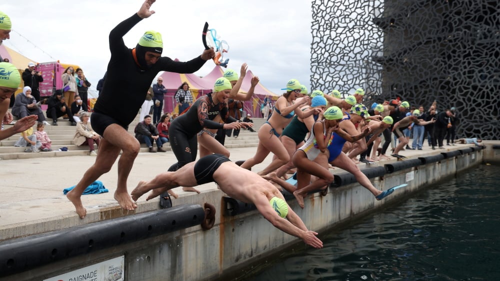 les Libres nageurs demandent un espace pour faire trempette au pied du Mucem