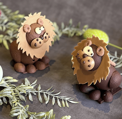 Pâtisserie Kautzmann Lion de Pâques chocolat (2)