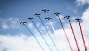 énorme show au programme, flou autour de la Patrouille de France
