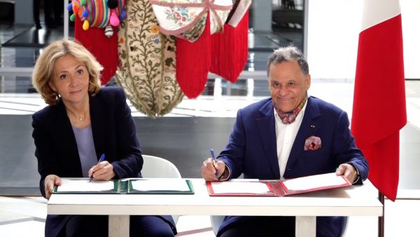 Signature à Rabat d'une déclaration d'intention pour un partenariat entre la Région Île-de-France et la Fondation Nationale des Musées