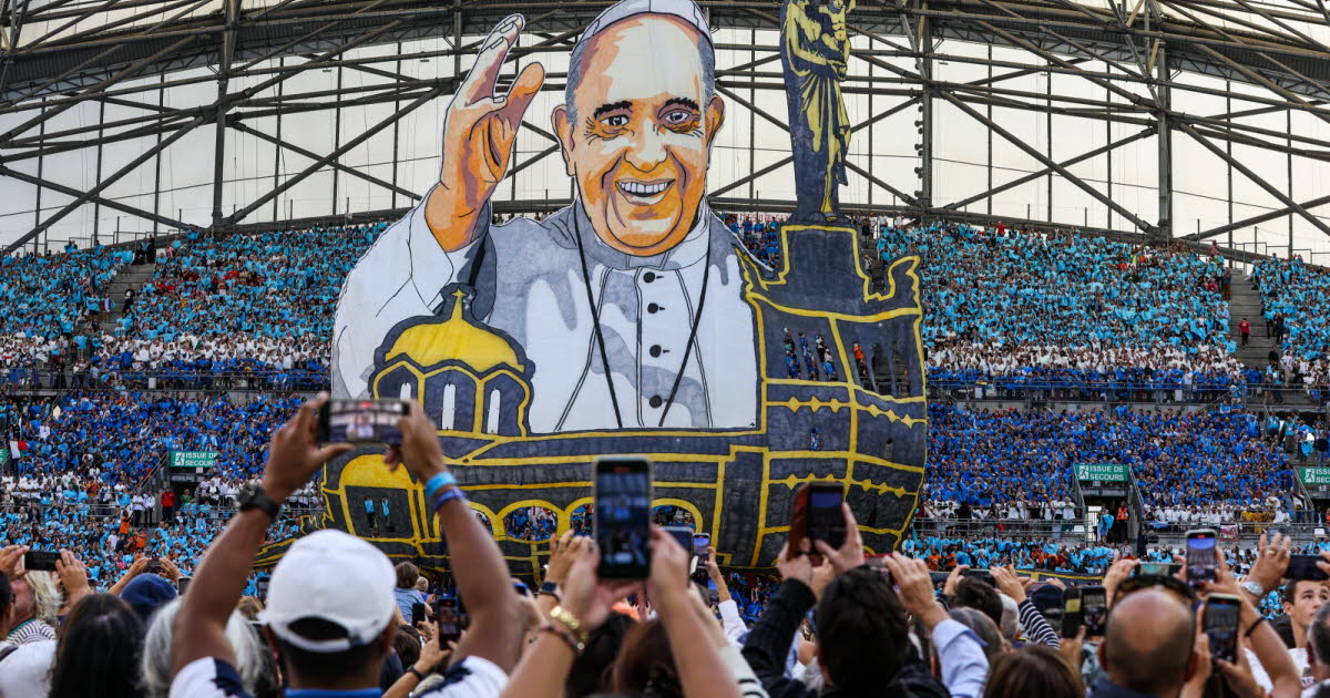 quand le souverain pontife faisait vibrer Marseille et le stade Vélodrome