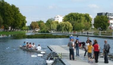 Strasbourg. Initiation à l'aviron au Rowing Club Strasbourg