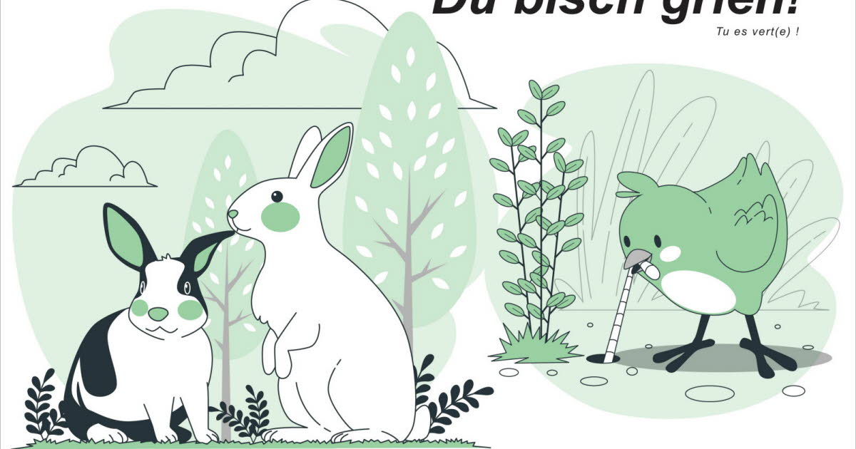 Langue régionale. Le nouveau Feriespàss de l’Olca consacré à la couleur verte