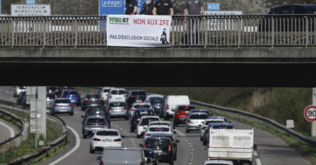 Strasbourg. Les motards de la FFMC67 se mobilisent contre les ZFE, synonymes pour eux d’exclusion sociale