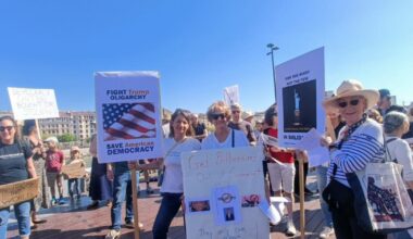 Lyon. Des franco-américains ont manifesté contre la politique de Donald Trump