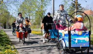 une balade pour découvrir les vélos-cargos partagés