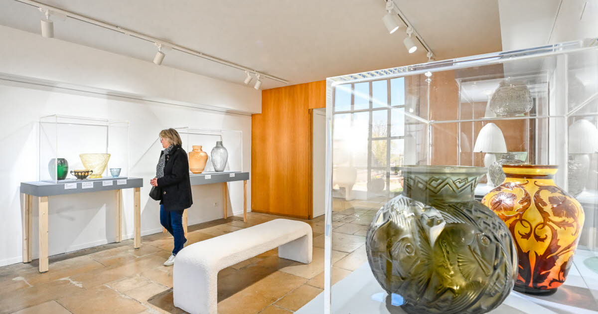 Photos. La verrerie Art déco s'expose à la galerie Madame-de-Graffiny à Tomblaine