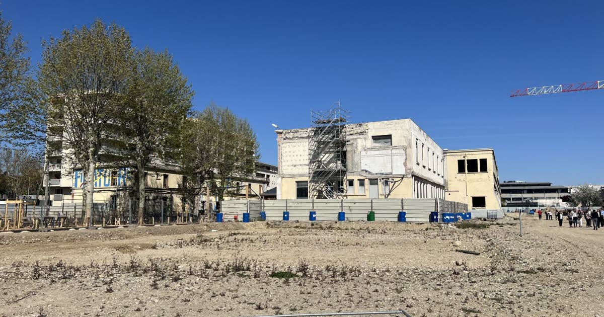 Métropole de Lyon. Un parc, une station de tram, des logements, une crèche… Un nouveau quartier prend forme à Villeurbanne