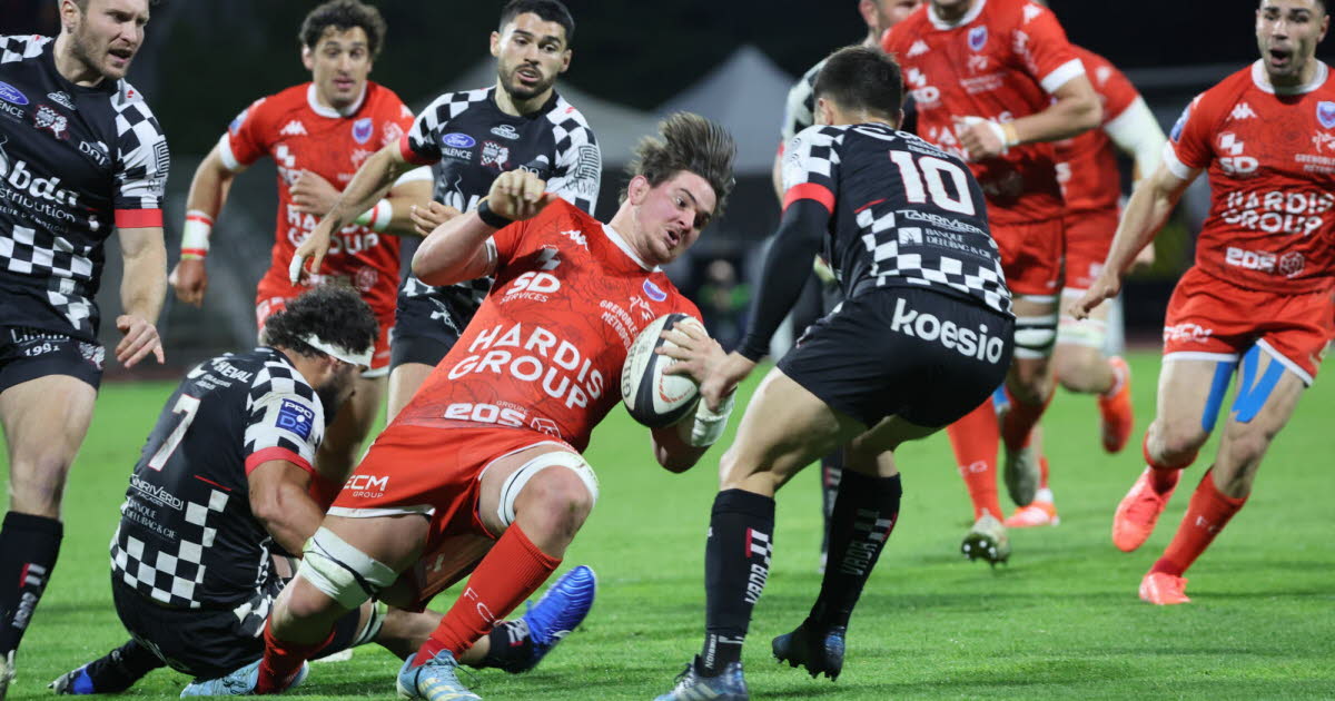 FCG : Ezcurra à son meilleur, Pertaia indiscipliné et l’arbitrage vidéo... les tops et les flops face à Valence Romans - Le Dauphiné Libéré
