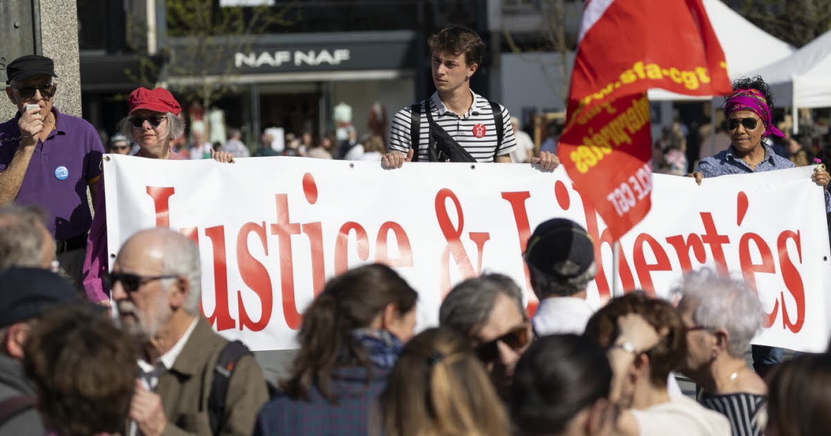 Politique. Près de 200 manifestants pour défendre l’État de droit à Strasbourg et Mulhouse