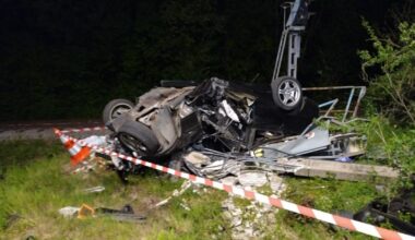 le conducteur, âgé de 22 ans, est décédé