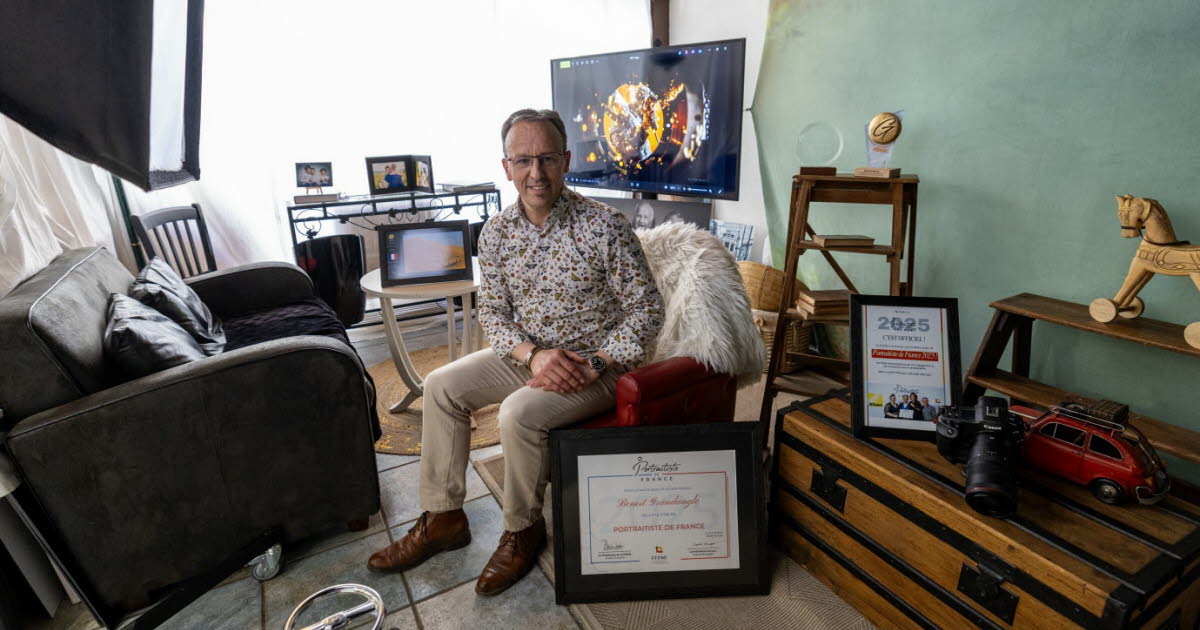 Vesoul. Le photographe Benoît Py distingué Portraitiste de France