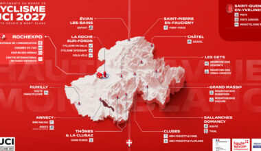 Cyclisme. Parcours, profil, sites... Les cartes des Mondiaux 2027 en Haute-Savoie révélées ! - Le Dauphiné Libéré