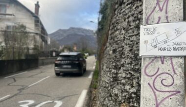 Métropole de Grenoble. Vitesse excessive, absence de passage piétons… Ils réclament des aménagements pour sécuriser la route de Clémencières