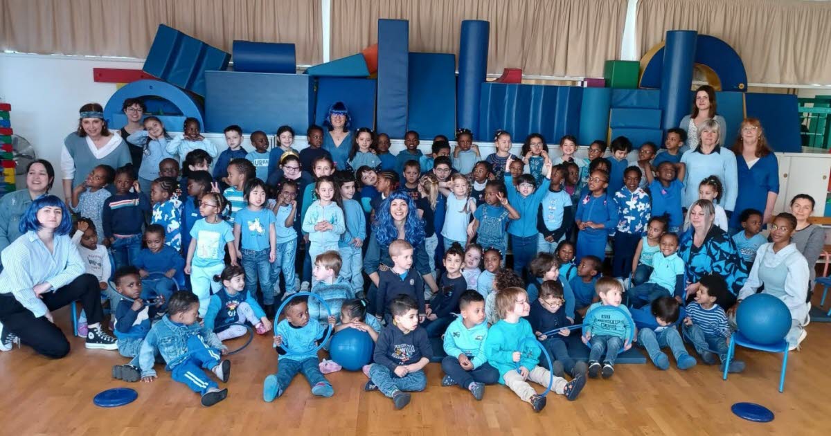Laxou. L’école Victor-Hugo s’habille en bleu pour une sensibilisation à l’autisme