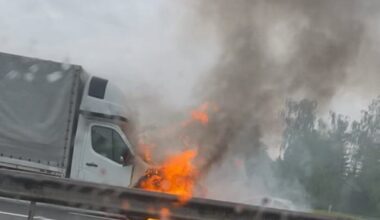 un camion prend feu sur l'A43, des bouchons à prévoir