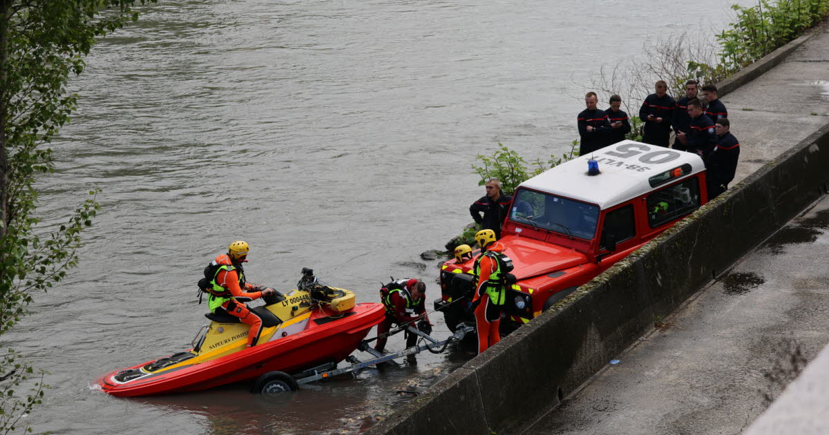 Grenoble. Un exercice de sauvetage en jet-ski sur l’Isère