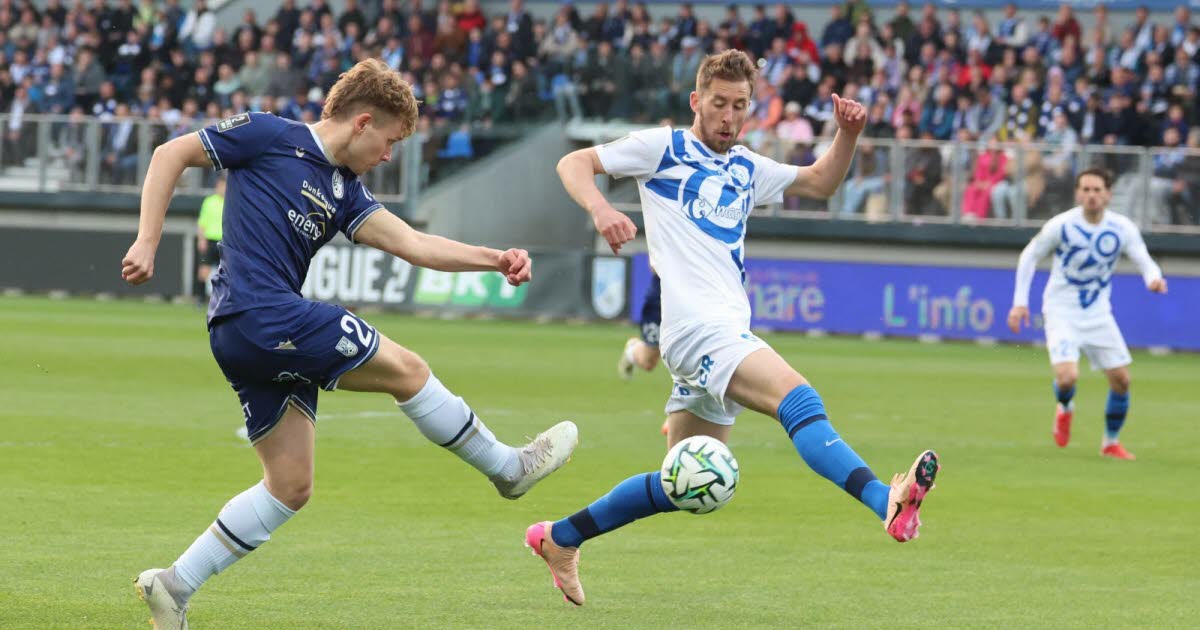 Ligue 2. « De la colère et de l’agacement » : dépassé, le GF38 n’a rien pu faire à Dunkerque