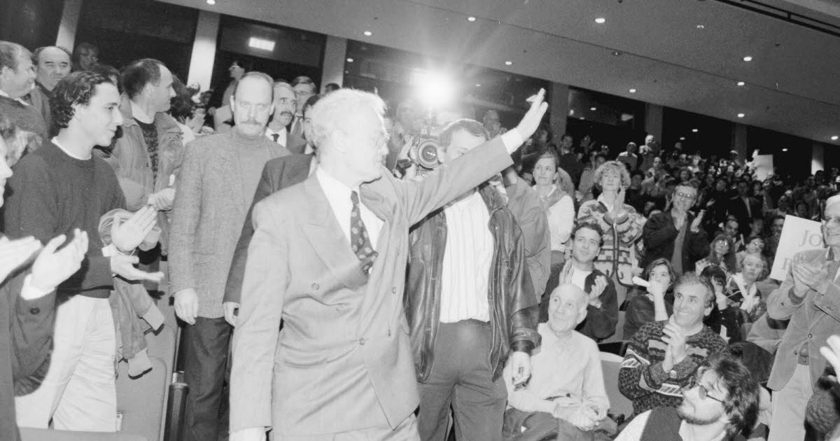 Loire. Il y a 30 ans, les candidats à la présidentielle en campagne à Saint-Étienne