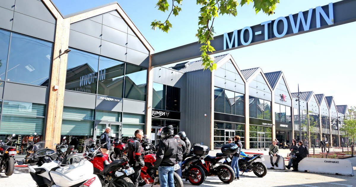 à 10 minutes de Lyon, le plus grand village moto d’Europe vient d’ouvrir