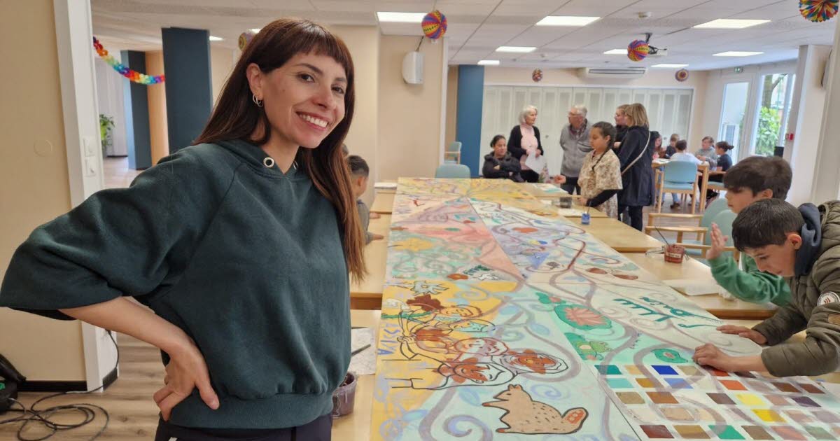 Vandœuvre-lès-Nancy. Une fresque pour rassembler les générations