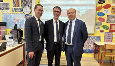Annemasse. Le recteur de l’académie de Grenoble en visite pour évoquer les cours d'1h20 au collège Michel-Servet