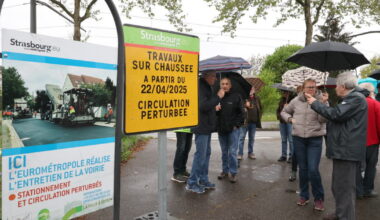 à l’Elsau, l’entrée du quartier bloquée par les travaux