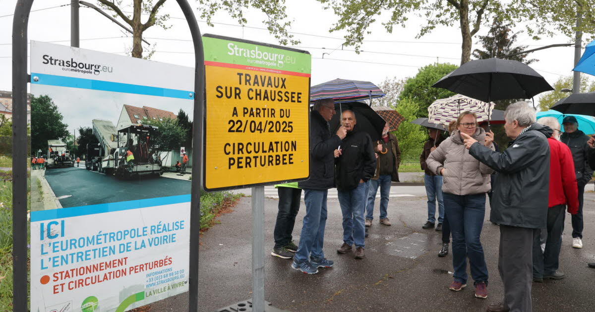 à l’Elsau, l’entrée du quartier bloquée par les travaux