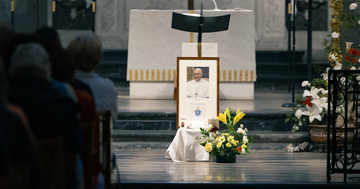 Grenoble. En la cathédrale Notre-Dame, ils ont prié pour l’âme du pape François