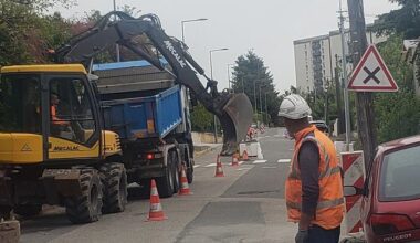 Saint-Étienne/Montreynaud. Des travaux de réfection de voirie, rue des Floralies