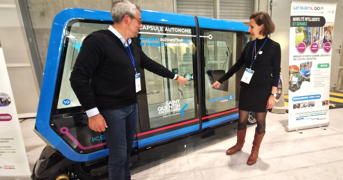#IciOnAgit ! Nancy. Urbanloop, la capsule de transport en plein essor