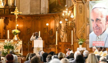 Nancy. La cathédrale de Nancy remplie pour un dernier hommage au pape François