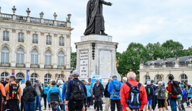 ils sont partis de la place Stanislas pour... 100 km