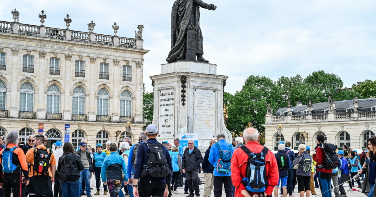 ils sont partis de la place Stanislas pour... 100 km