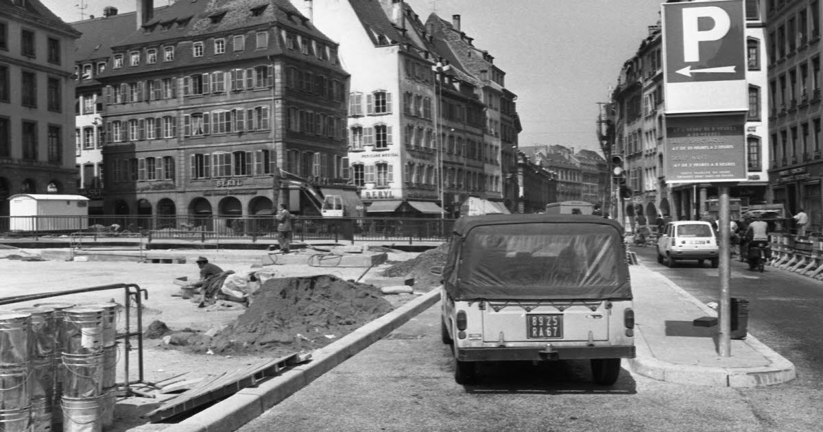 le parking Gutenberg est ouvert