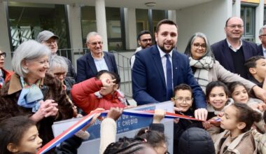 Saint-Chamond. Rue des Poilus, un espace nommé Andrée-Chedid dédié aux enfants